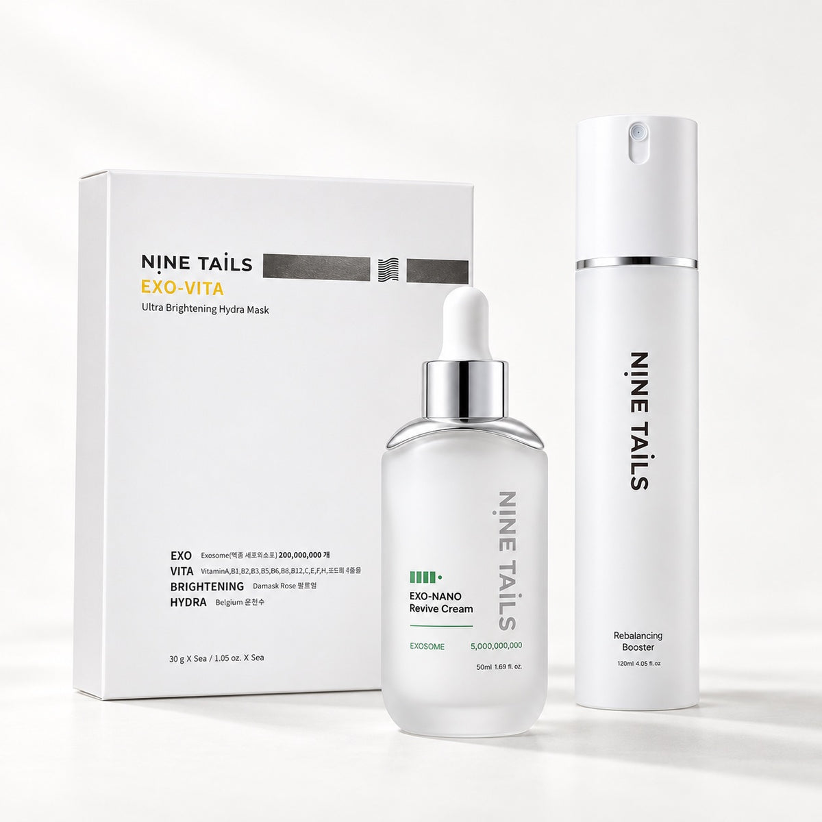 Produtos do Kit Reborn Skin em conjunto