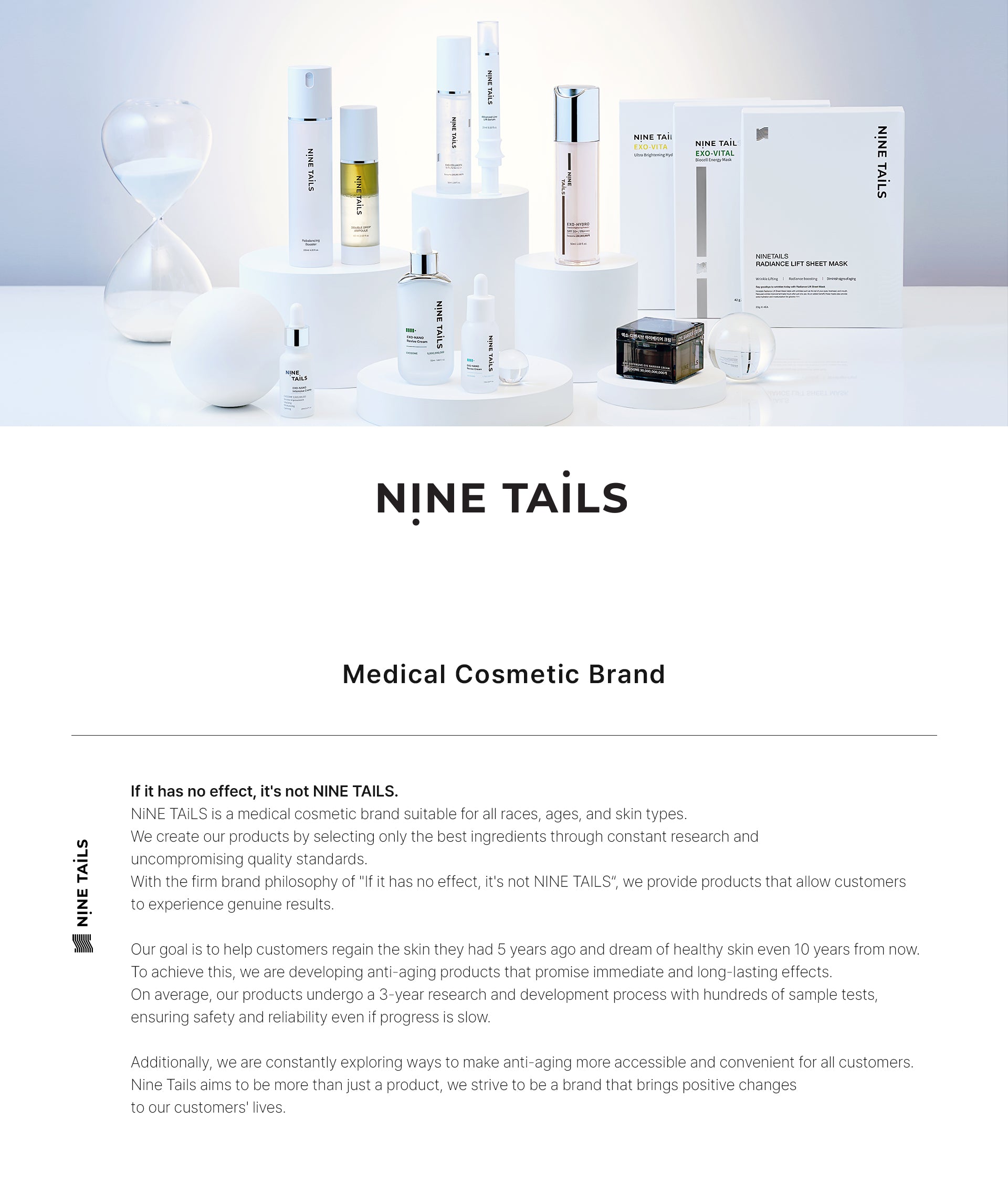 Linha de cuidados NINETAILS